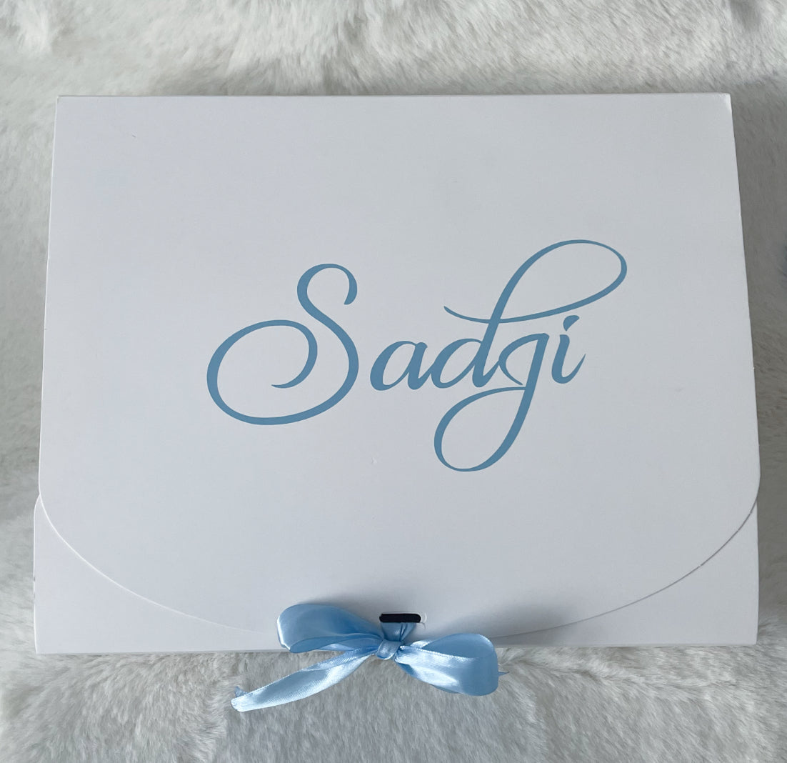 Boite cadeau personnalisée