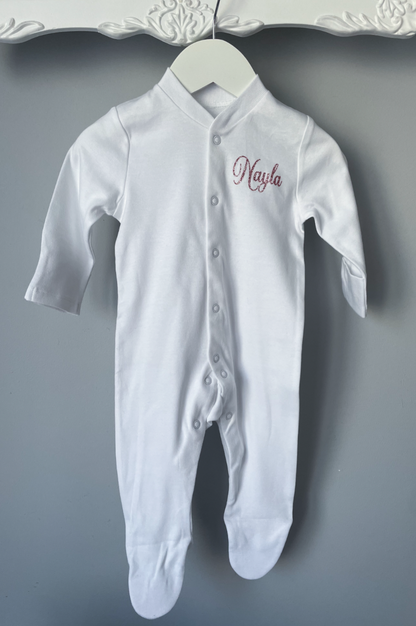 Pyjama en coton personnalisation prénom