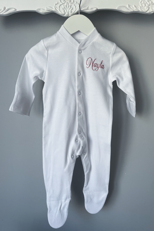 Pyjama en coton personnalisation prénom