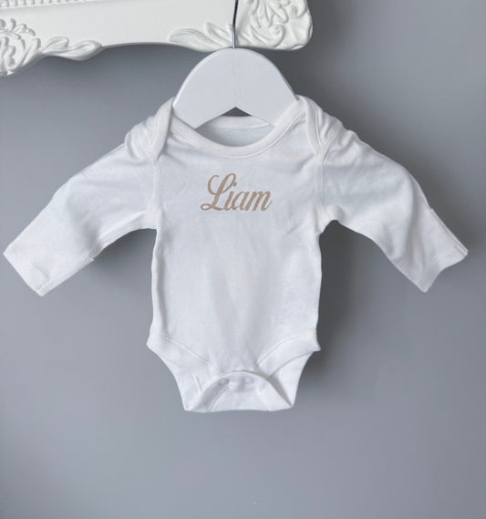 Body en coton personnalisation prénom